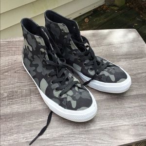 Camo Converse Shoes Unisex